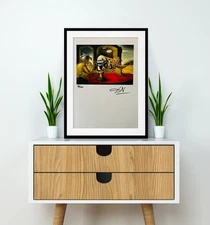 Salvador Dali, Original Hand-signed Lithograph with COA & Appraisal of $3,500