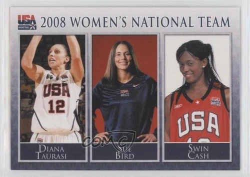 2008 WNBA USA Women's National Team /667 Diana Taurasi Sue Bird Swin Cash HOF