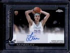 2025-26 Topps Chrome Liam McNeeley Auto Autograph RC #TCAR-LM Hornets Rookie