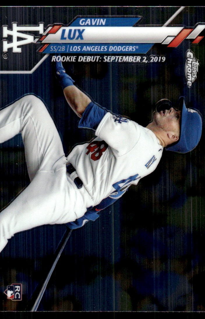 Gavin Lux 2020 Topps Chrome Update #U-54 Dodgers MLB READ FREE SHIP AutographDen