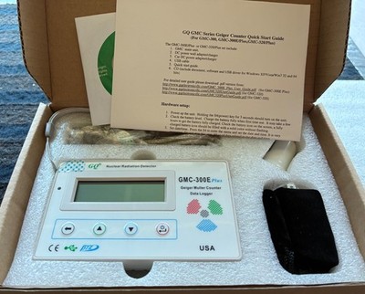 GQ: GMC-300EPlus Geiger Muller Counter - Nuclear Radiation Detector