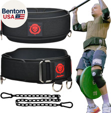 2-In-1 Weightlifting Belt  Dip Belt with Chain for Added Weight Training,Weight