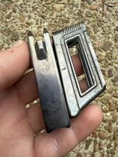 2 Fine Austrian Steyr M95 1895 8x56mm Enbloc Stripper Clips 5 Rd Pre-WW2 German