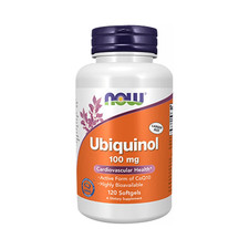 Now Foods Ubiquinol 100 mg (120 Softgels) (791,25 EUR/kg)