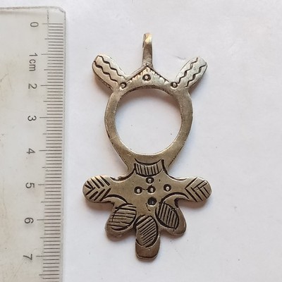Rare Ancient Viking Amulet Silver Pendant Artifact Very Stunning