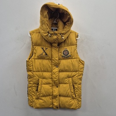 Holland Cooper Equestrian Equi Hooded Padded Gilet Vest Bodywarmer Size Medium ,