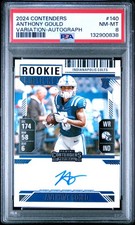 2024 CONTENDERS VARIATION-AUTO #140 ANTHONY GOULD PSA 8