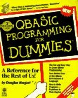 QBASIC Programming for Dummies Paperback Douglas Hergert