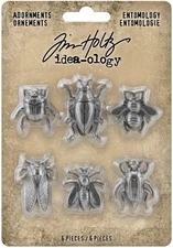 Idea-Ology Metal Adornments 5/Pkg Entomology