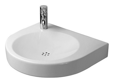 Duravit Architec Waschtisch Vital Med 1 Hahnloch links 575 x 520 mm - Weiß...