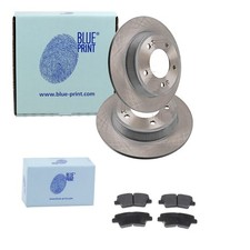 BLUE PRINT BREMSSCHEIBEN 262mm + BELÄGE HINTEN passend für KIA SOUL II 2 PS