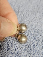 9mm 925 Silver Ball Stud Earrings 4g