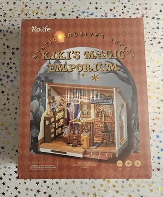 Rolife Mystic Archives Series Kiki's Magic Emporium DG155 Wood House Kit