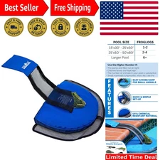 FrogLog: Pool Animal Escape Ramp – Reduces Drowning Risks for Small Creatures