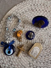 ORTHODOX RELIGIOUS ITEMS (7 IN LOT. )