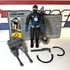 GI Joe Laser Viper 1990 v1 *100% COMPLETE w/File Card, Excellent Condition Cobra