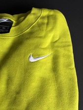 NWT Nike Oversized Fit Black Crewneck Sweatshirt Women s Medium Swoosh XS