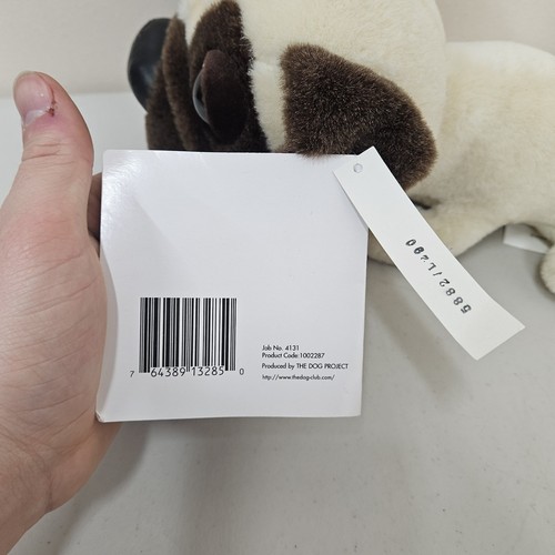 Artlist Collection Der Hund Plüsch Großer Kopf Mops Neu Mit Etikett - Bild 6 von 10