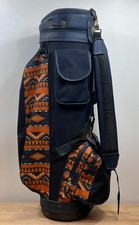 Vintage Arnold Palmer Golf Bag Southwestern Geometric Native Pattern Aztec USA