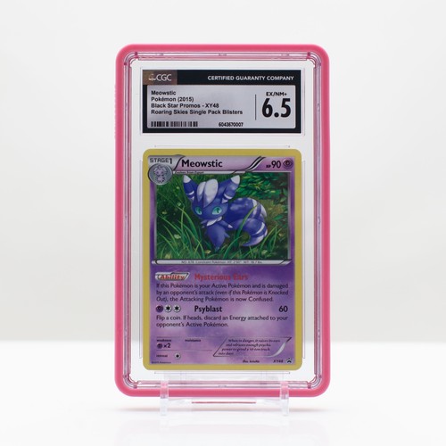 Meowstic graded CGC 6.5 for sale on eBay