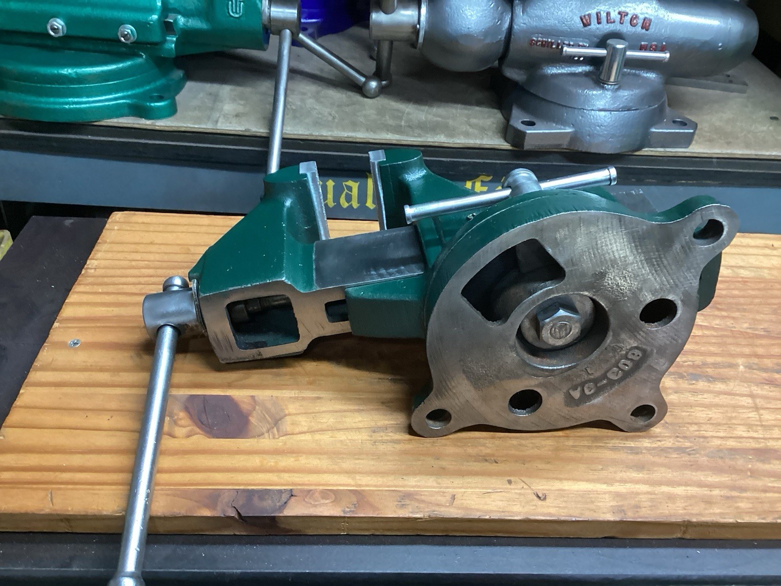 Restored Vintage  Columbian Professional Vise  3 In Jaws 26 LBS USA