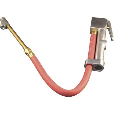 Milton Window Inflator Air Gauge, Dual-Head Straight Chuck, 1/4in. Inlet,