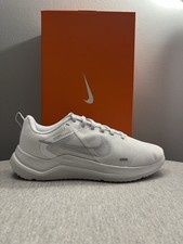 Nike Downshifter 12 White Silver Running Women  s Shoe Size 8 DD9294-100