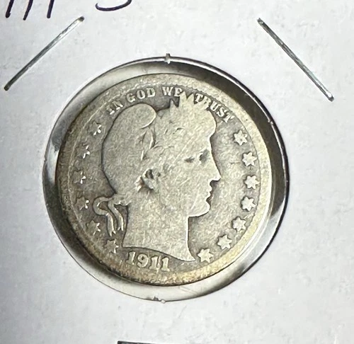 1911 S Barber Quarter