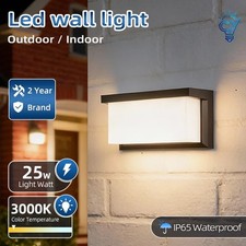 LED Outdoor Wall Light IP65 Waterproof Porch Garden Lamp
