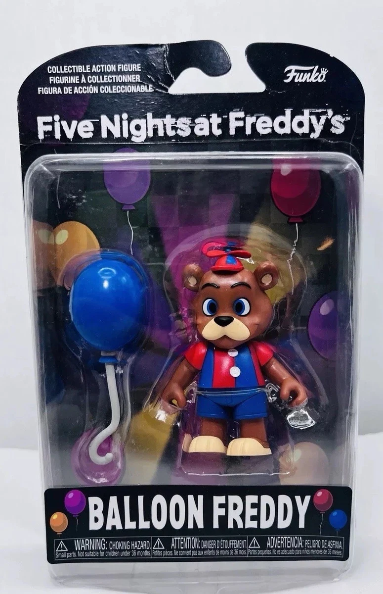 Five Nights at Freddy'S FNF0095 – Peluche de Juguete Balloon Boy – 20 cm – con Material Supersuave y Ojos Que Brillan en la Oscuridad – Peluche Oficial de Jazwares