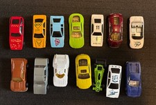 Lot of 14 Die Cast Cars Lightweight Unbranded