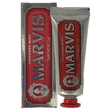 Image of Marvis Cinnamon Mint Flavoured Luxury Toothpaste 25ml Travel Size