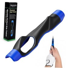 Golf Grip Trainer for Right-Handed Swing Training Aid for Gifts Blue