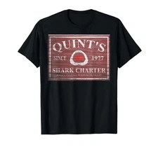 Jaws Quints Shark Charter Graphic T-Shirt T-Shirt