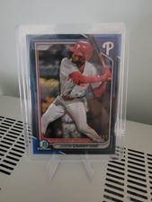 2024 Bowman Chrome - JUSTIN CRAWFORD -  #BCP-17  17/150 Phillies Blue Shimmer