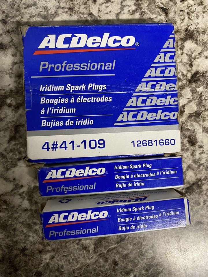 Vela de ignição de irídio ACDelco 41-109 - Pacote com 6 - 12681660 - Imagem 2 de 4
