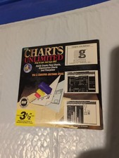 Wiz Technology Vintage 1994 Charts Unlimited Floppy Disc Computer 3.5   3-1/2"