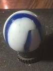 Beautiful Vintage 1 Inch Blue And White Shooter Marble.  — photo 6