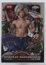 2025 Topps Chrome UFC Titans Shavkat Rakhmonov #TNS-9