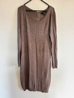 Women s Amisu Long-Sleeved Knit Jumper Dress - Size UK 10 EU 38