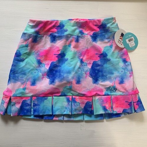 Tzu Tzu Sport Samba Medium Ocean Potion Skort New Nwt Golf pickleball Tennis