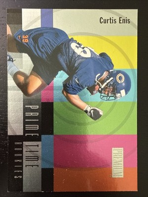 1998 Skybox Premium - Primetime Rookies Curtis Enis #1 PT (RC)