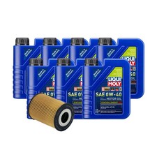 7L Liqui Moly Synthoil Energy A40 0W-40 Wix Engine Oil Change Kit for 911 4.0L