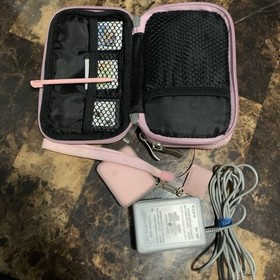 Nintendo 3DS Handheld System Aqua Blue 5 Games Charger 2GB Memory Card Case