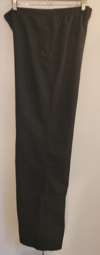 Men's Y2K Adidas Windbreaker Track Mesh Lined Warm-Up Pants in Black; Size Large - Picture 3 of 6