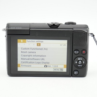 EXC+ Canon EOS M200 Mirrorless Camera - Black (Body Only) #798 | eBay