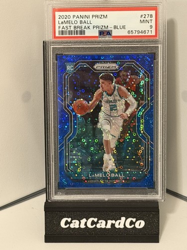 LaMelo Ball [Blue Prizm] #278 2020 Panini Prizm card