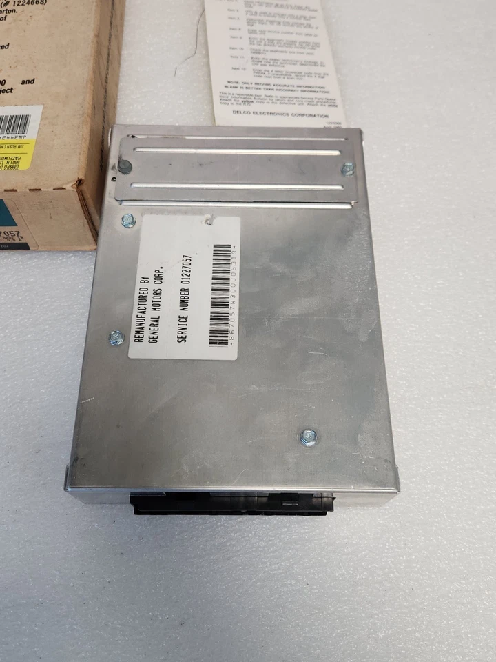 NUEVO GM REMAN 1986-1987 Buick Riviera Olds Toronado 3,8 L V6 ECM ECU 01227057 Foto 2 de 4