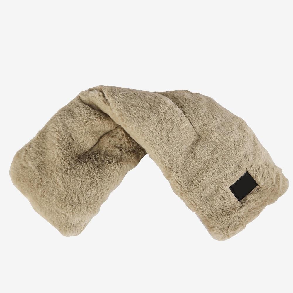 Microwaveable Heatable Neck Body Wrap Heat Pack Lavender Scented Latte
