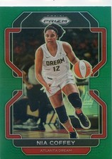 2022 Panini Prizm WNBA NIA COFFEY #82 GREEN PRIZM